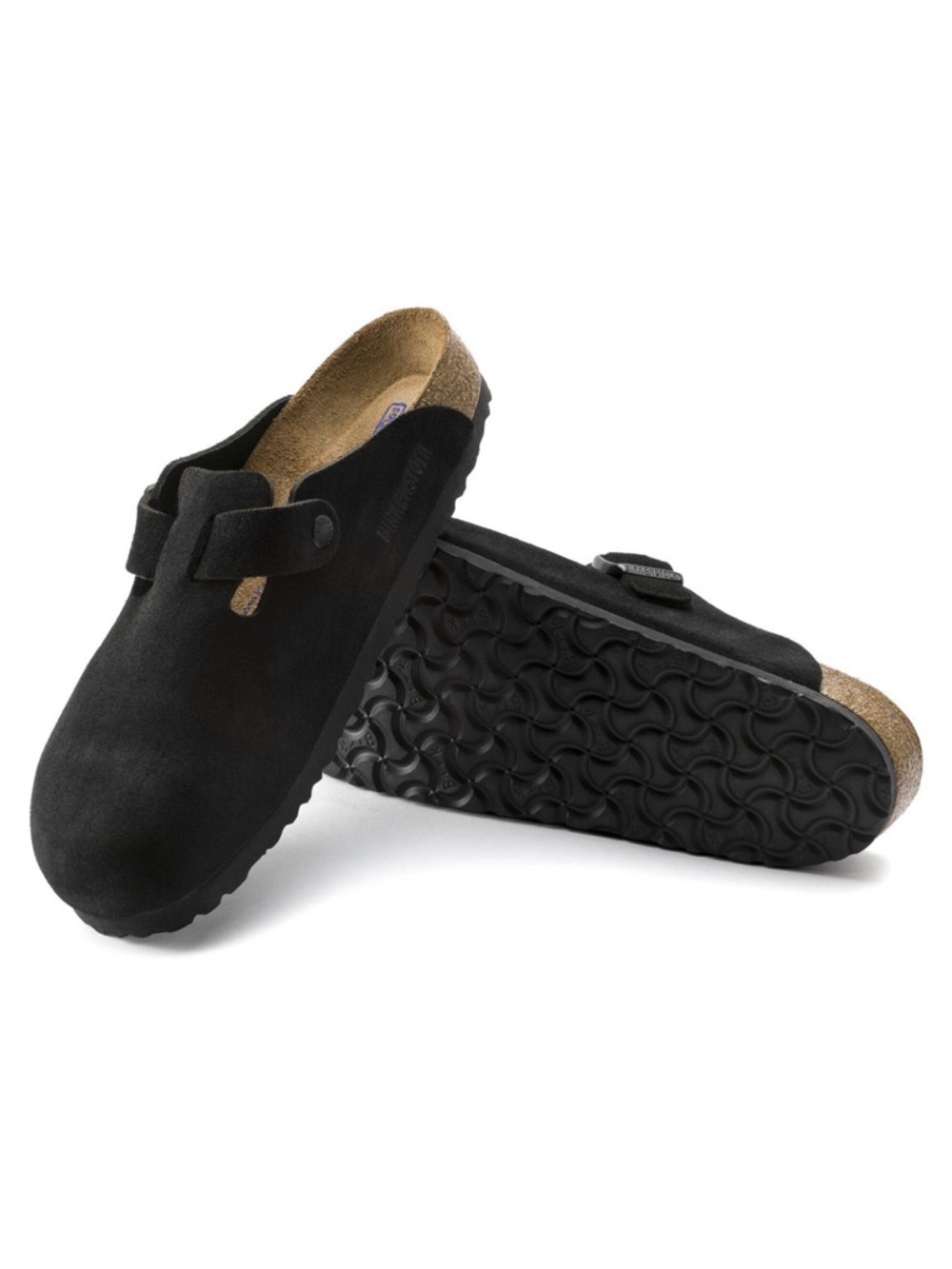 Birkenstock Boston Soft Footbed Clogs Black Suede EU 43 / US 10 – NWOB